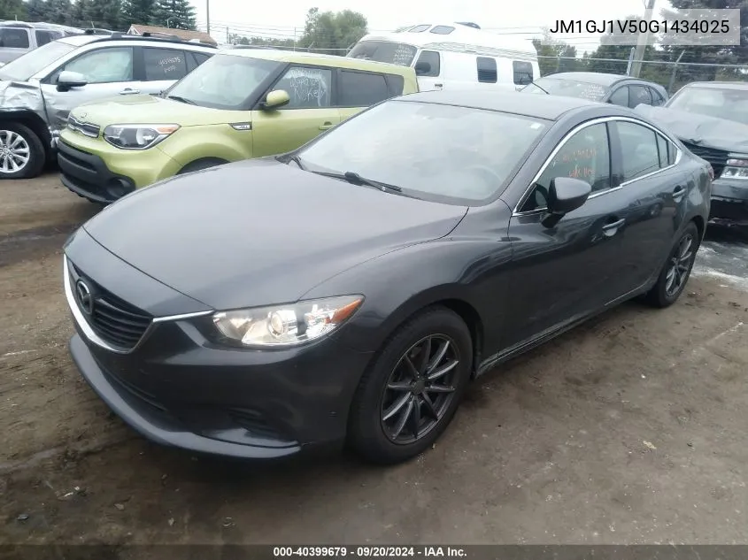 JM1GJ1V50G1434025 2016 Mazda Mazda6 I Touring