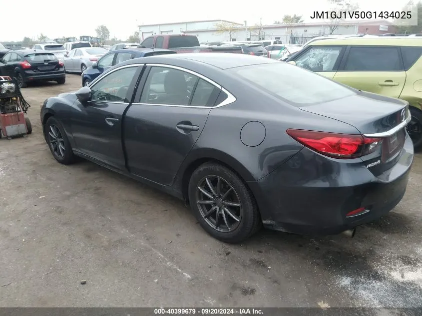 JM1GJ1V50G1434025 2016 Mazda Mazda6 I Touring