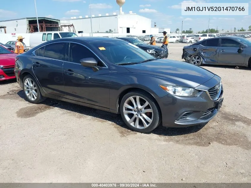 JM1GJ1V52G1470766 2016 Mazda Mazda6 I Touring