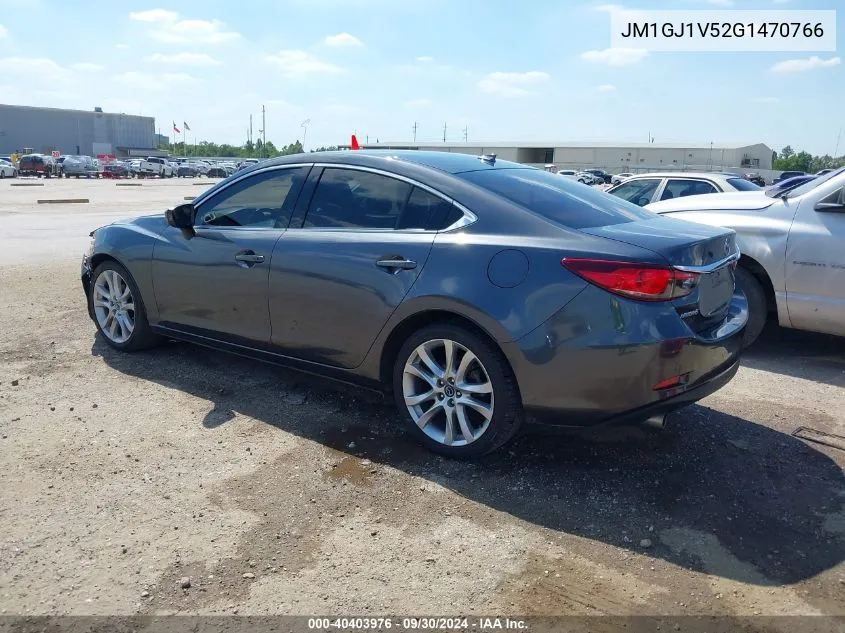 JM1GJ1V52G1470766 2016 Mazda Mazda6 I Touring