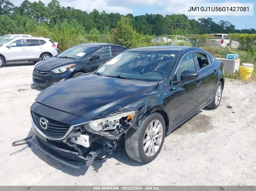 2016 Mazda Mazda6 I Sport VIN: JM1GJ1U56G1427081 Lot: 40405366