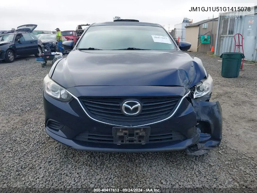 JM1GJ1U51G1415078 2016 Mazda 6 Sport