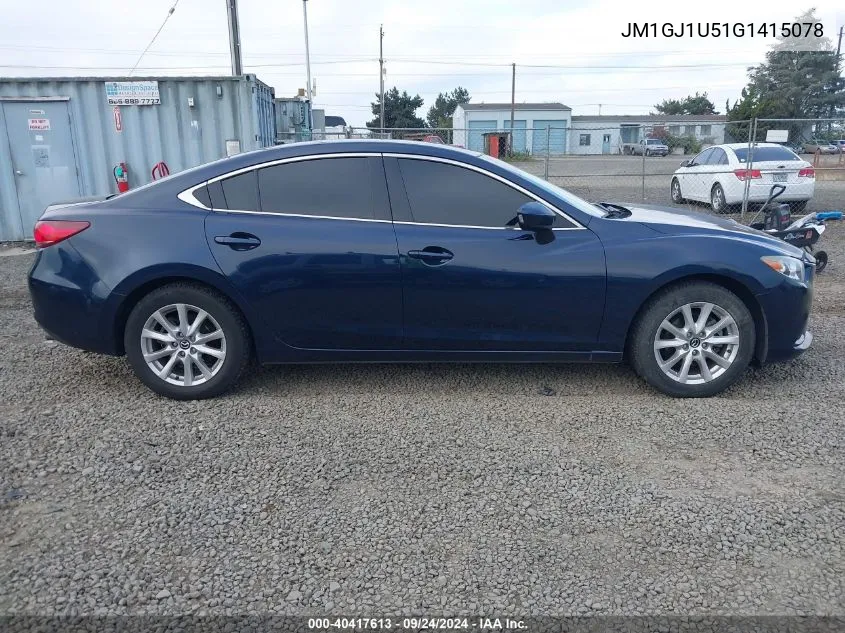 JM1GJ1U51G1415078 2016 Mazda 6 Sport