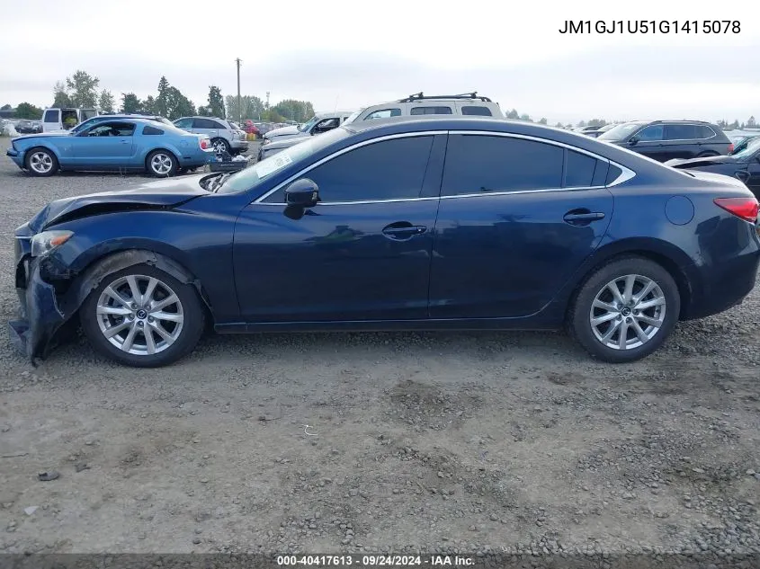 JM1GJ1U51G1415078 2016 Mazda 6 Sport