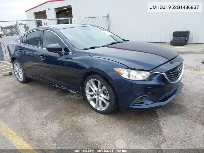 JM1GJ1V52G1486837 2016 Mazda Mazda6 I Touring