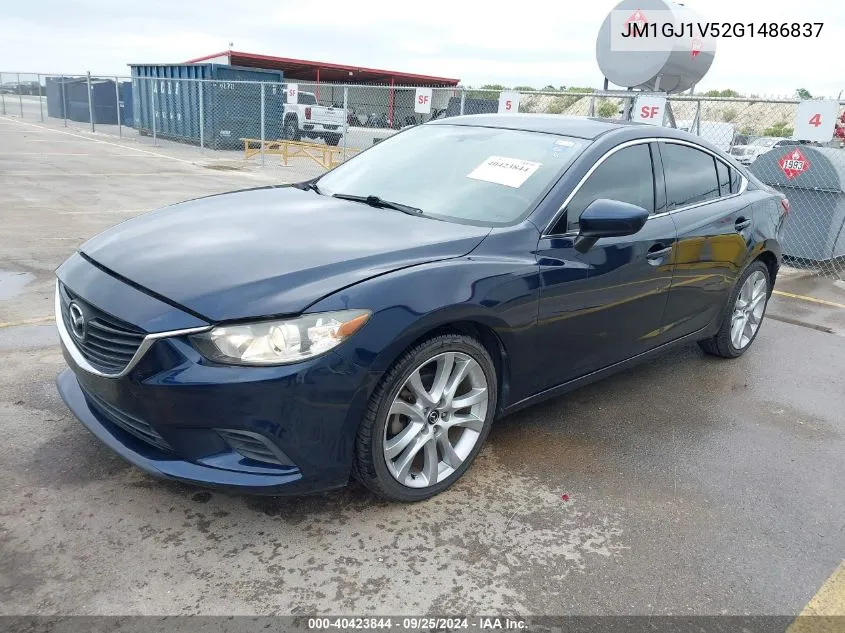 JM1GJ1V52G1486837 2016 Mazda Mazda6 I Touring