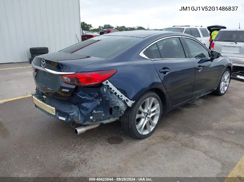 JM1GJ1V52G1486837 2016 Mazda Mazda6 I Touring