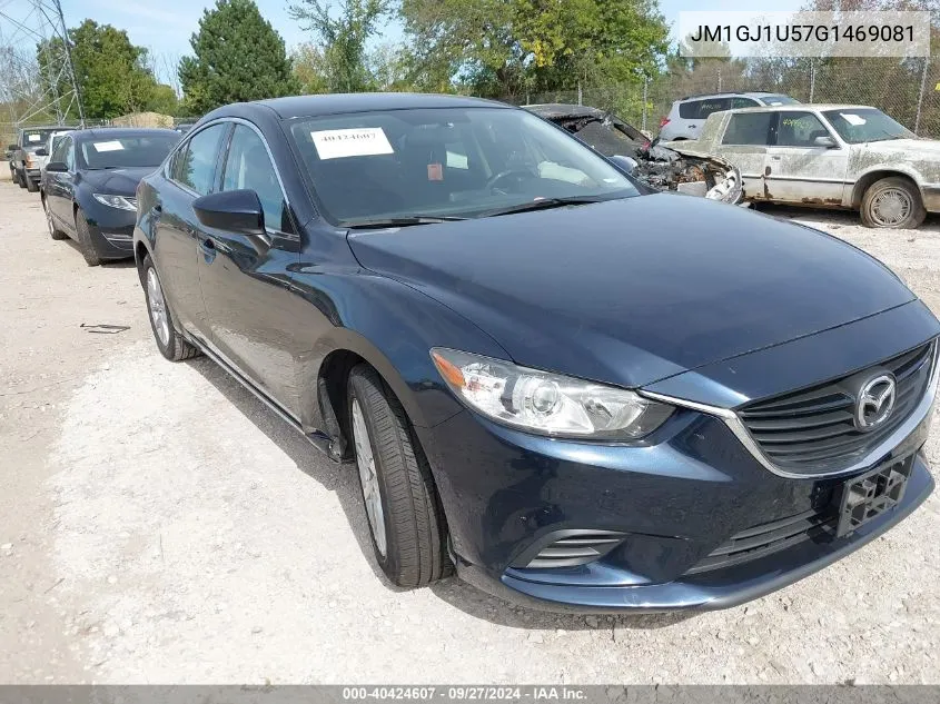 2016 Mazda Mazda6 I Sport VIN: JM1GJ1U57G1469081 Lot: 40424607