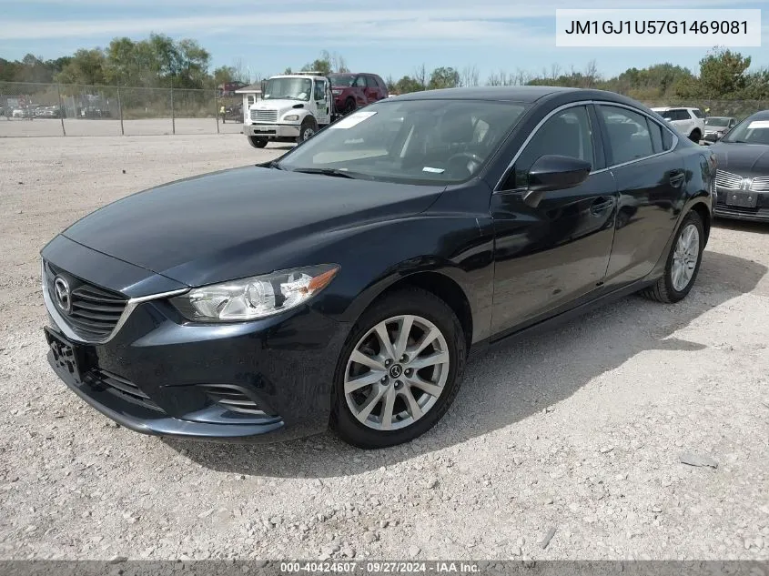 2016 Mazda Mazda6 I Sport VIN: JM1GJ1U57G1469081 Lot: 40424607