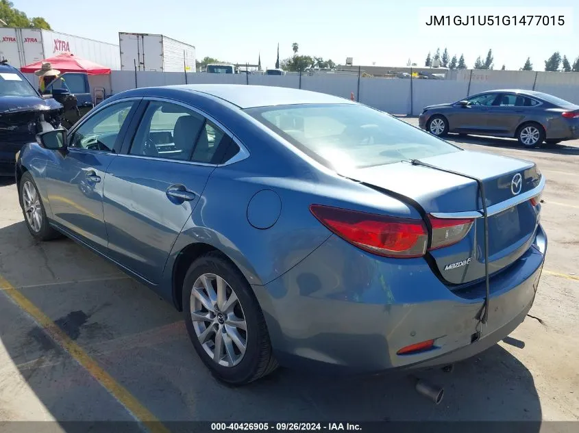 JM1GJ1U51G1477015 2016 Mazda Mazda6 I Sport