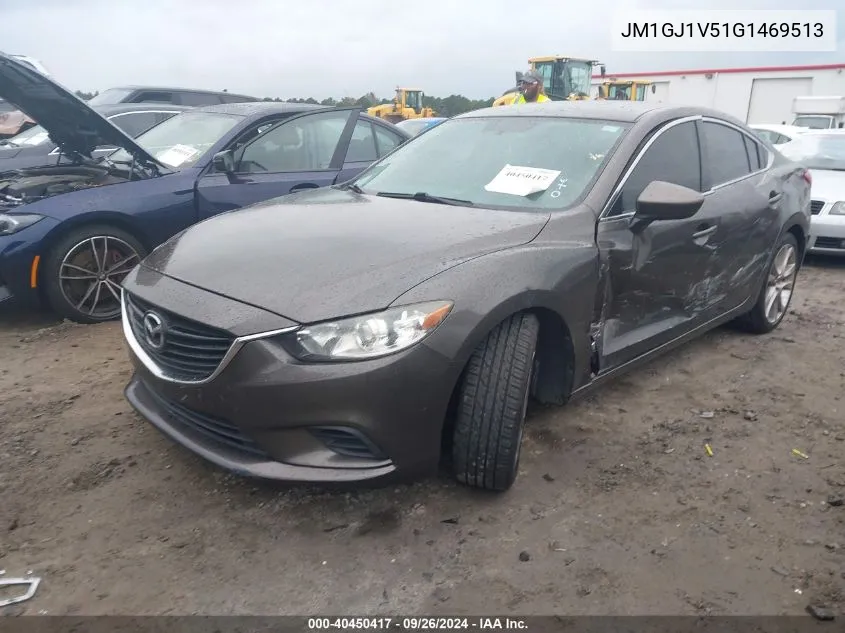 JM1GJ1V51G1469513 2016 Mazda Mazda6 I Touring