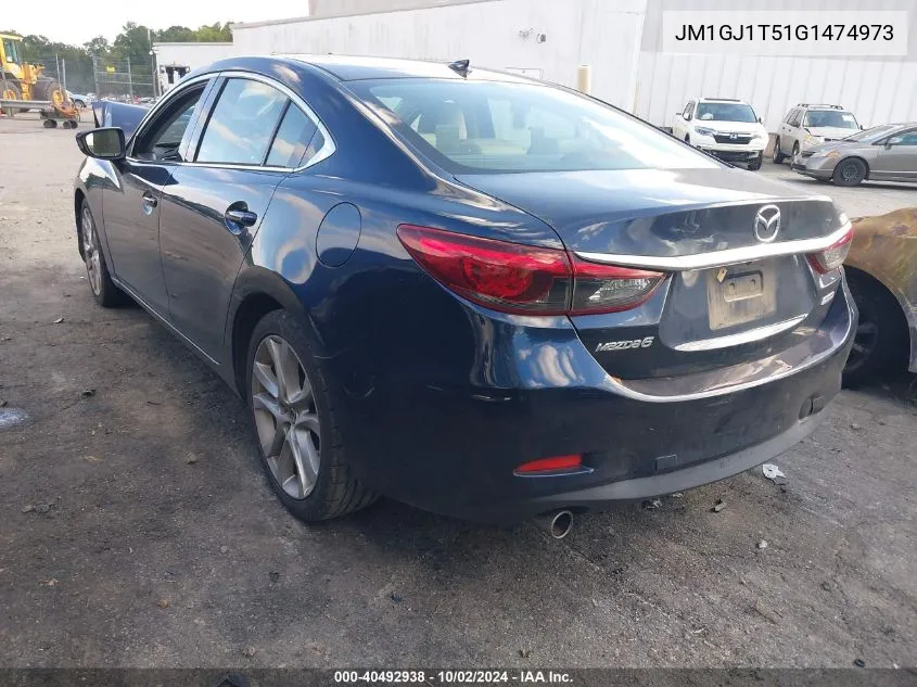 JM1GJ1T51G1474973 2016 Mazda Mazda6 I Touring