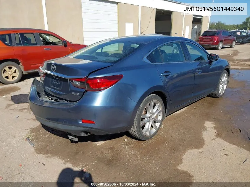 JM1GJ1V56G1449340 2016 Mazda Mazda6 I Touring