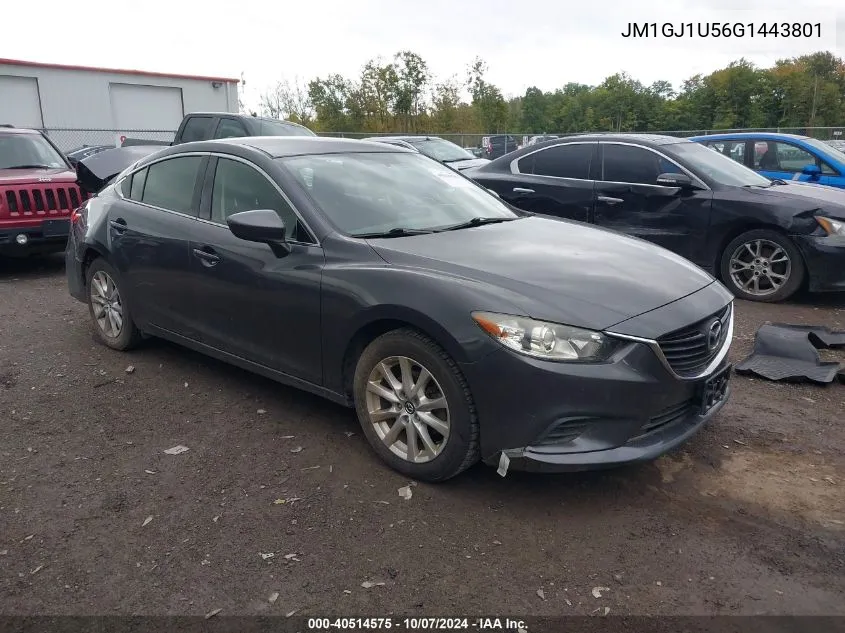 2016 Mazda 6 Sport VIN: JM1GJ1U56G1443801 Lot: 40514575