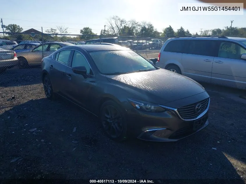 2016 Mazda 6 Grand Touring VIN: JM1GJ1W55G1454401 Lot: 40517113