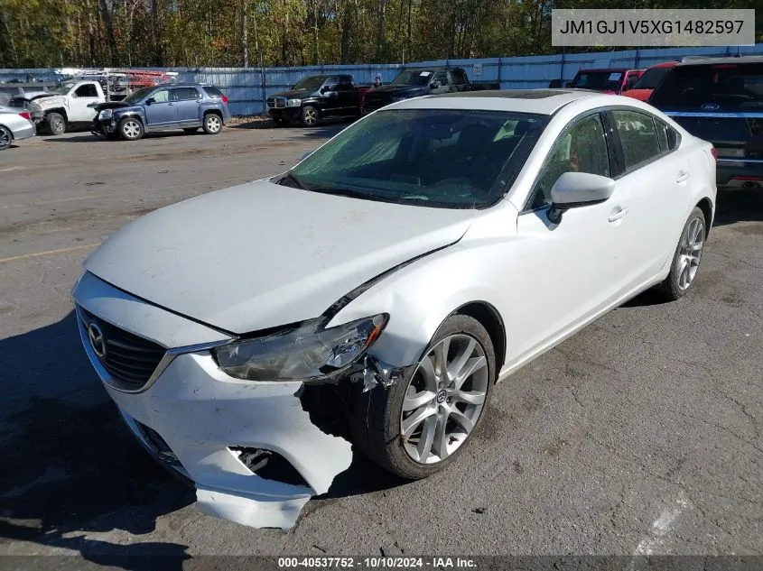 2016 Mazda Mazda6 I Touring VIN: JM1GJ1V5XG1482597 Lot: 40537752