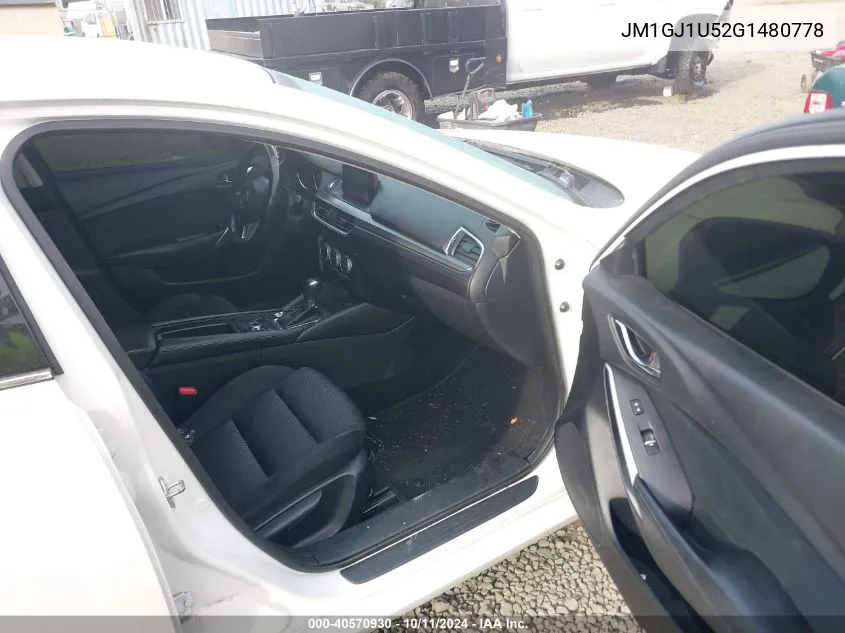 JM1GJ1U52G1480778 2016 Mazda Mazda6 Sport