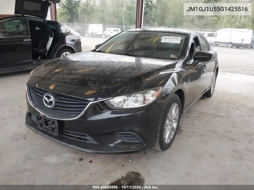 JM1GJ1U55G1425516 2016 Mazda Mazda6 Sport