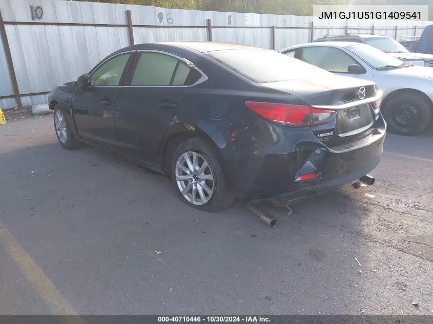 JM1GJ1U51G1409541 2016 Mazda Mazda6 I Sport