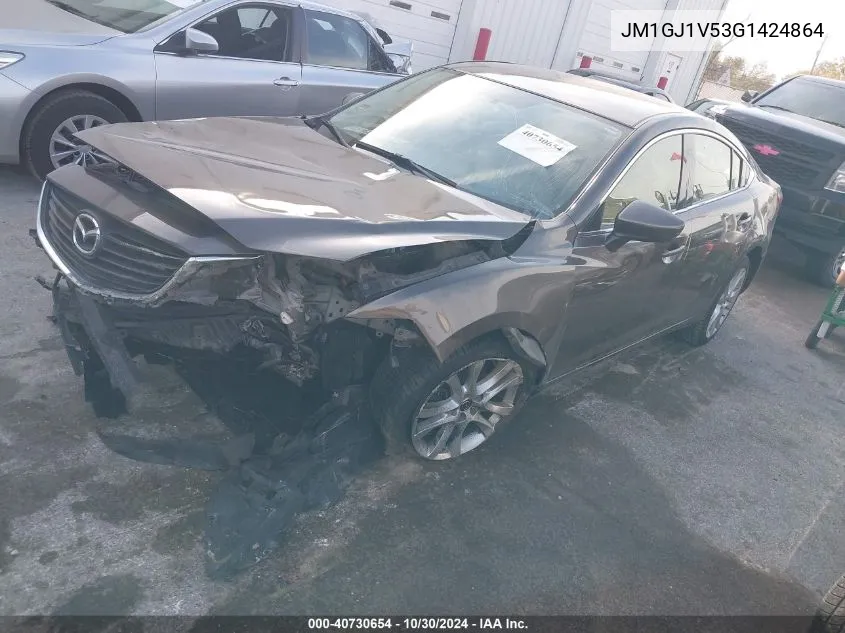 JM1GJ1V53G1424864 2016 Mazda Mazda6 I Touring