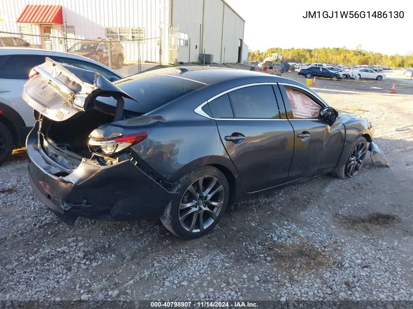 2016 Mazda Mazda6 I Grand Touring VIN: JM1GJ1W56G1486130 Lot: 40798907