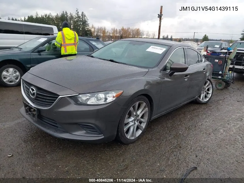 2016 Mazda Mazda6 I Touring VIN: JM1GJ1V54G1439115 Lot: 40845206