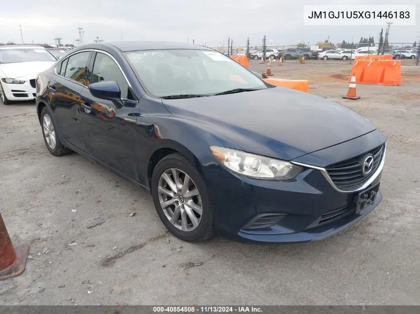 2016 Mazda Mazda6 I Sport VIN: JM1GJ1U5XG1446183 Lot: 40854508