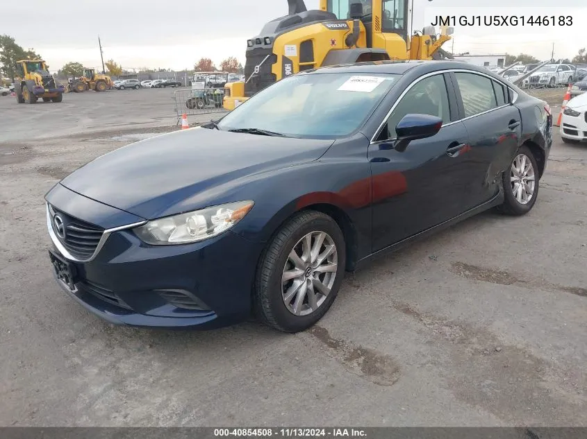 2016 Mazda Mazda6 I Sport VIN: JM1GJ1U5XG1446183 Lot: 40854508