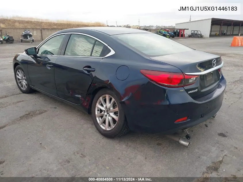 2016 Mazda Mazda6 I Sport VIN: JM1GJ1U5XG1446183 Lot: 40854508