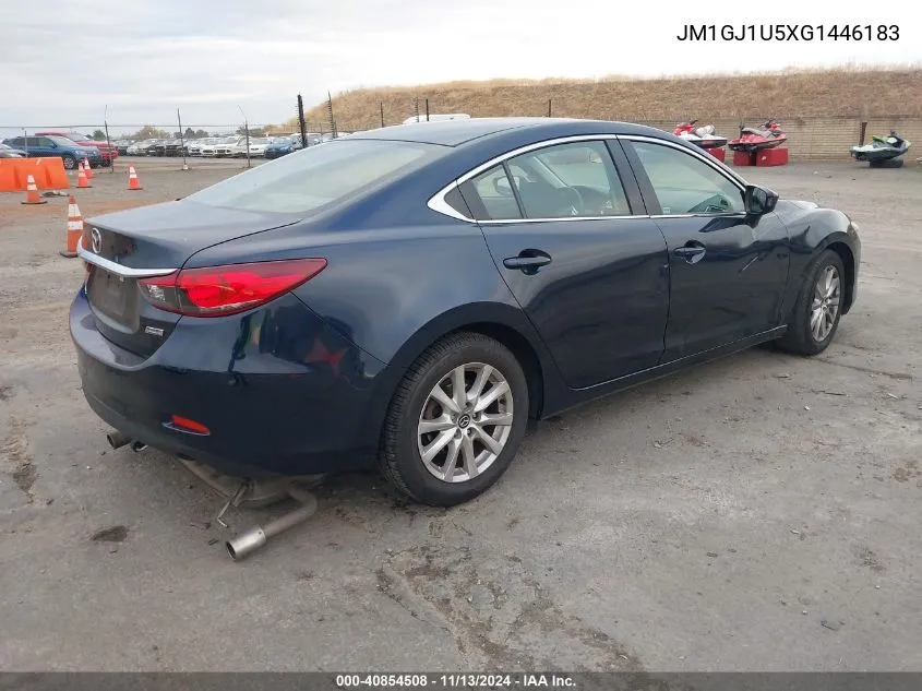 2016 Mazda Mazda6 I Sport VIN: JM1GJ1U5XG1446183 Lot: 40854508