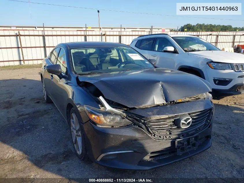 2016 Mazda Mazda6 I Touring VIN: JM1GJ1T54G1440963 Lot: 40858852