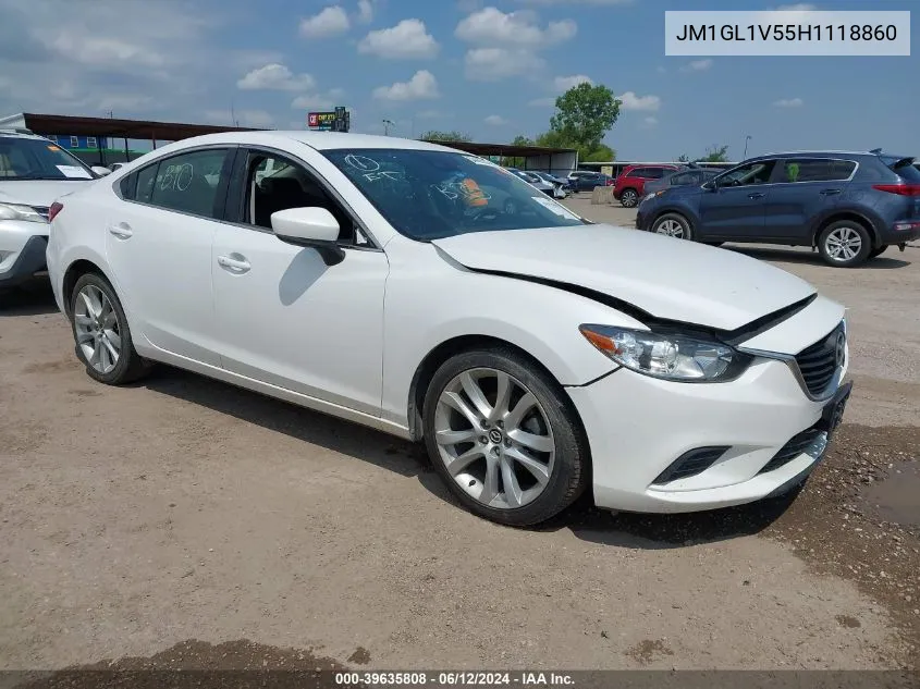 2017 Mazda Mazda6 Touring VIN: JM1GL1V55H1118860 Lot: 39635808