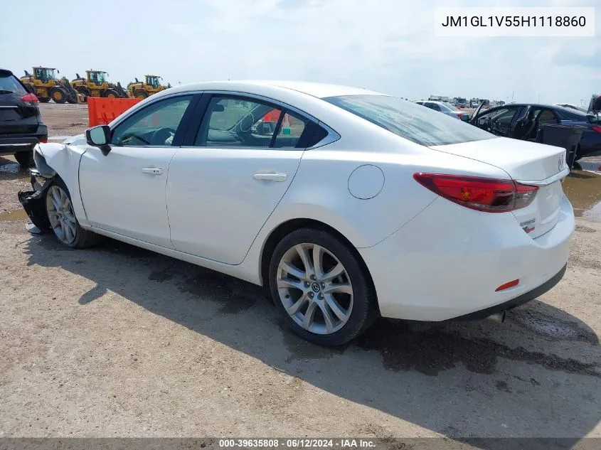 JM1GL1V55H1118860 2017 Mazda Mazda6 Touring