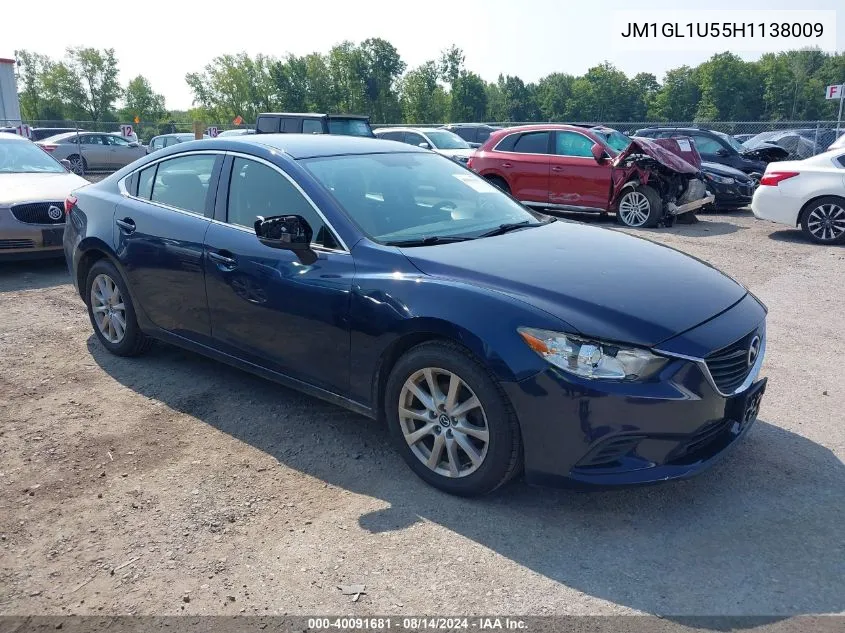 JM1GL1U55H1138009 2017 Mazda Mazda6 Sport