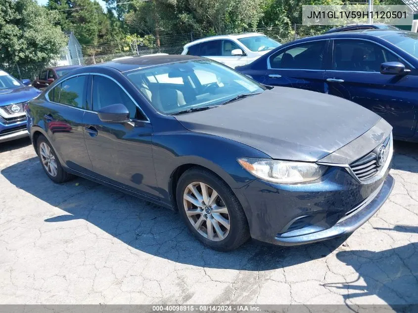 JM1GL1V59H1120501 2017 Mazda Mazda6 Touring