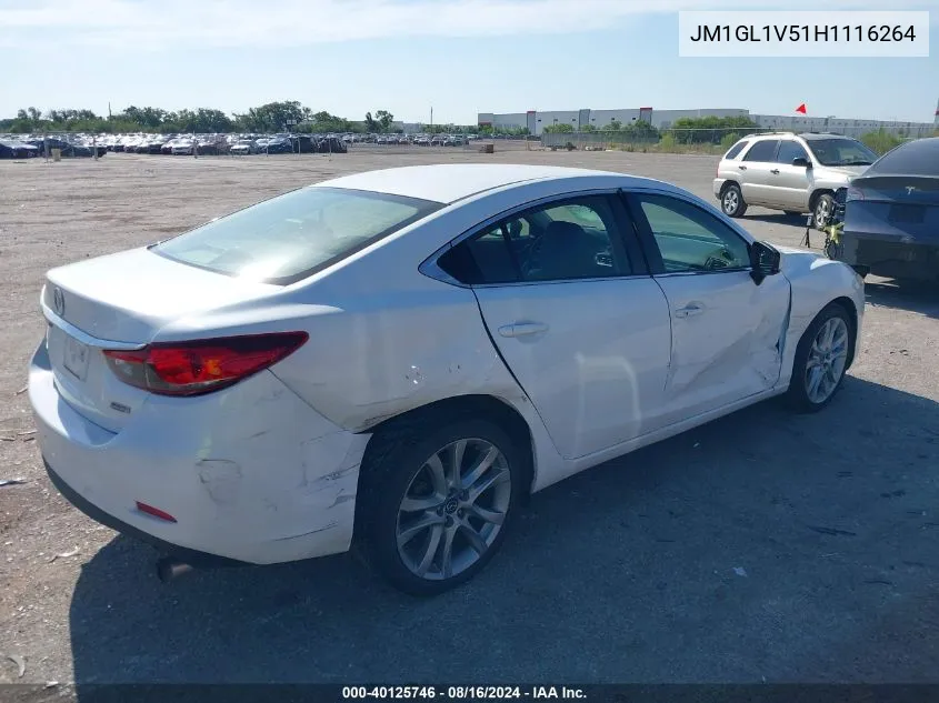 JM1GL1V51H1116264 2017 Mazda Mazda6 Touring