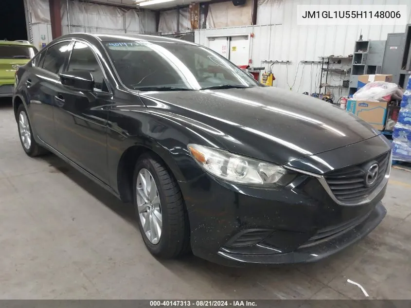 2017 Mazda Mazda6 Sport VIN: JM1GL1U55H1148006 Lot: 40147313