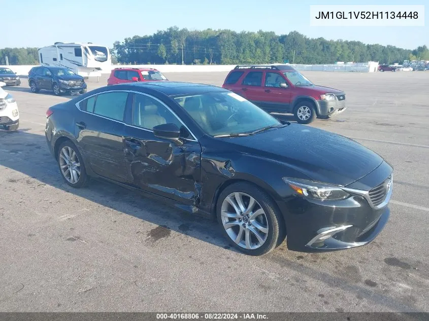 2017 Mazda Mazda6 Touring VIN: JM1GL1V52H1134448 Lot: 40168806