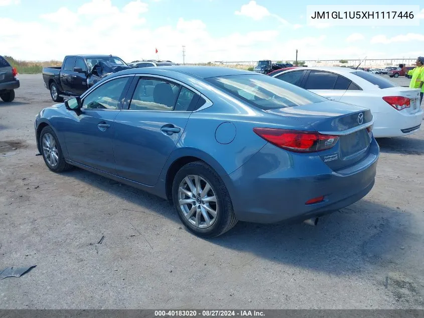 JM1GL1U5XH1117446 2017 Mazda Mazda6 Sport