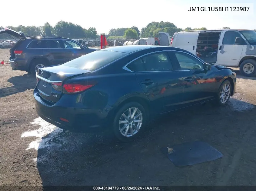 2017 Mazda Mazda6 Sport VIN: JM1GL1U58H1123987 Lot: 40184779