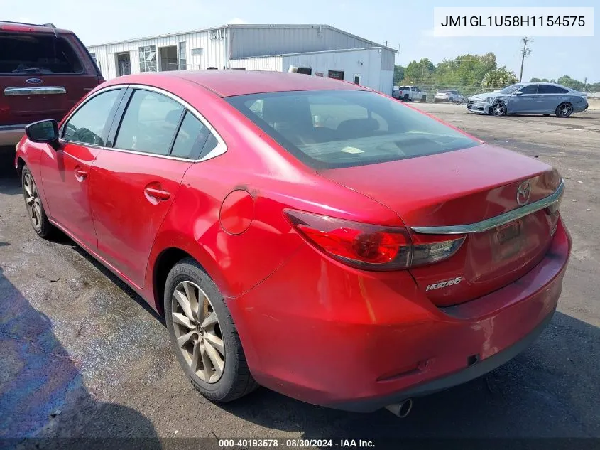 2017 Mazda Mazda6 Sport VIN: JM1GL1U58H1154575 Lot: 40193578