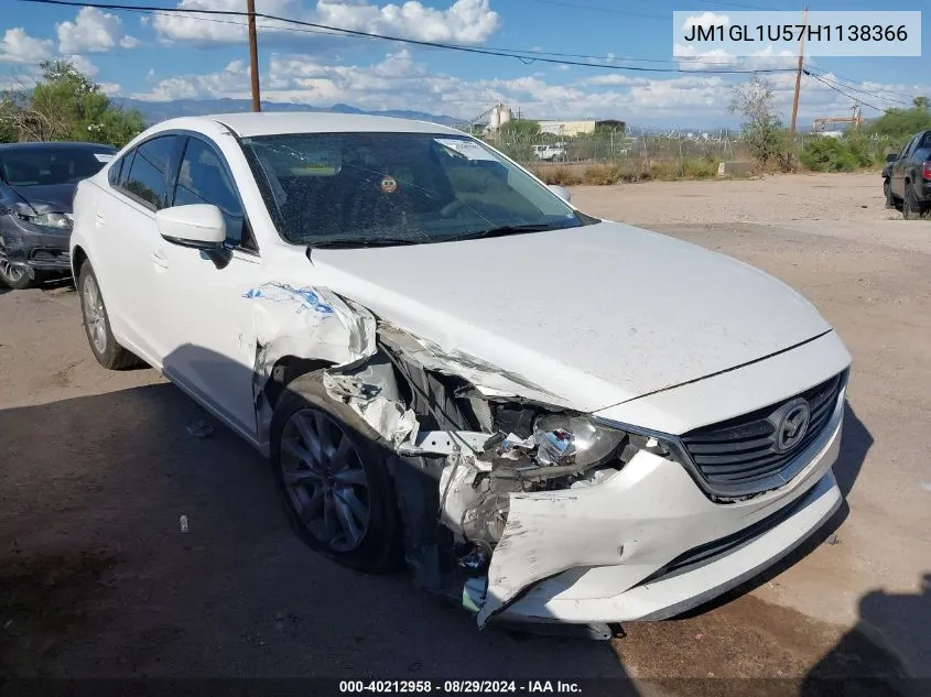 JM1GL1U57H1138366 2017 Mazda Mazda6 Sport