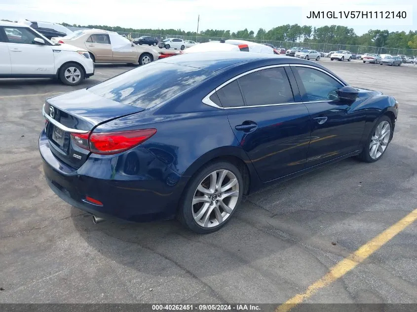 JM1GL1V57H1112140 2017 Mazda Mazda6 Touring