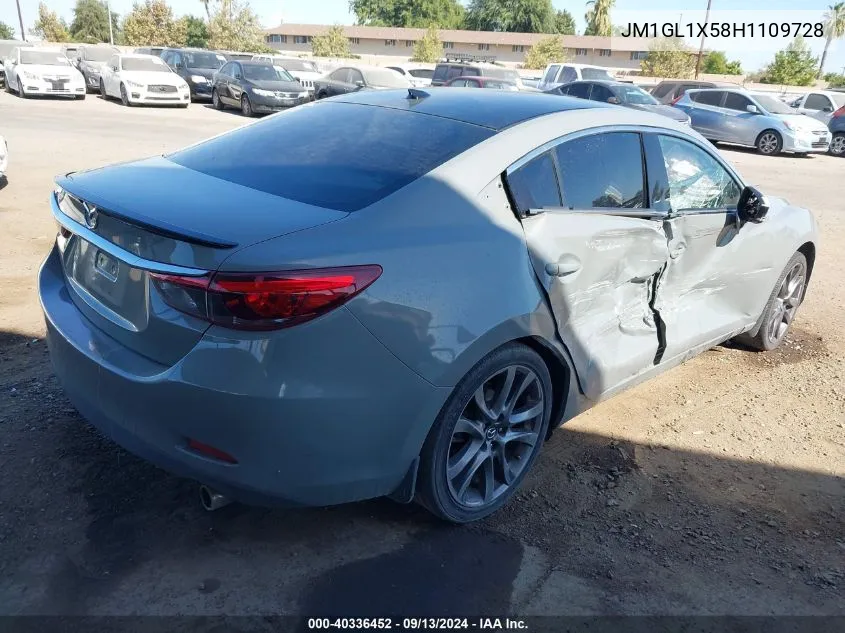 2017 Mazda 6 Grand Touring VIN: JM1GL1X58H1109728 Lot: 40336452