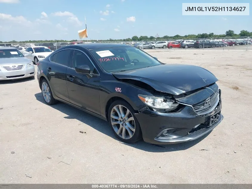 2017 Mazda Mazda6 Touring VIN: JM1GL1V52H1134627 Lot: 40367774