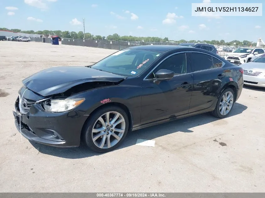 2017 Mazda Mazda6 Touring VIN: JM1GL1V52H1134627 Lot: 40367774