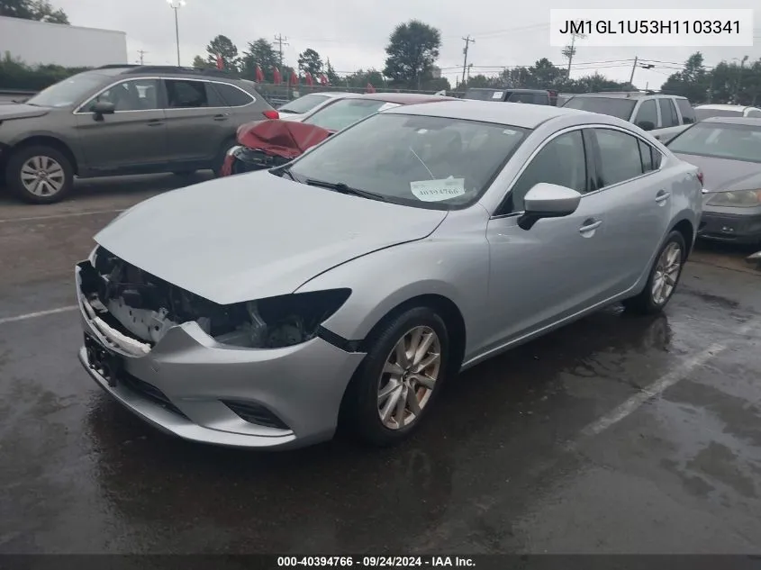 2017 Mazda Mazda6 Sport VIN: JM1GL1U53H1103341 Lot: 40394766