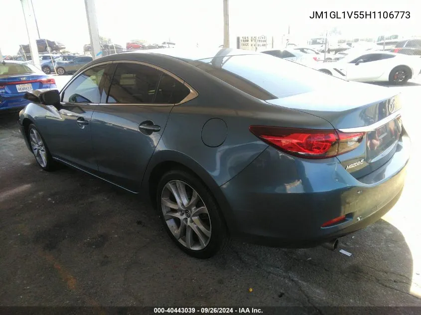 JM1GL1V55H1106773 2017 Mazda Mazda6 Touring