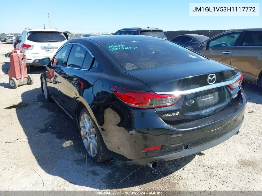 JM1GL1V53H1117772 2017 Mazda Mazda6 Touring