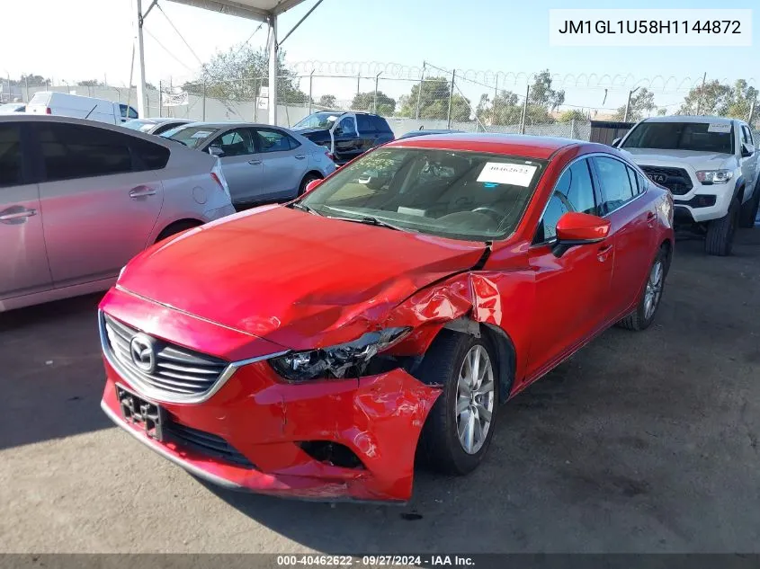 2017 Mazda Mazda6 Sport VIN: JM1GL1U58H1144872 Lot: 40462622